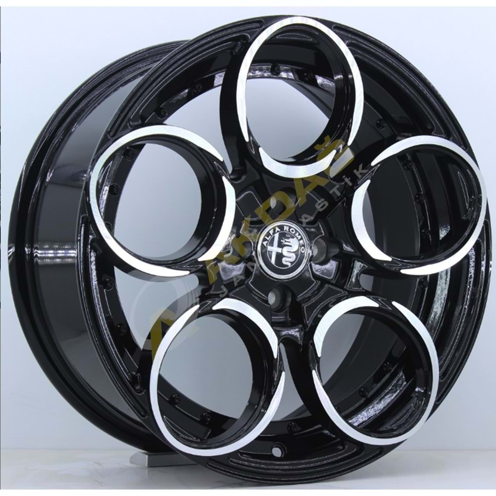 17X7.5 JANT R1W 5010 5X100 ET35 67.1 BLACK