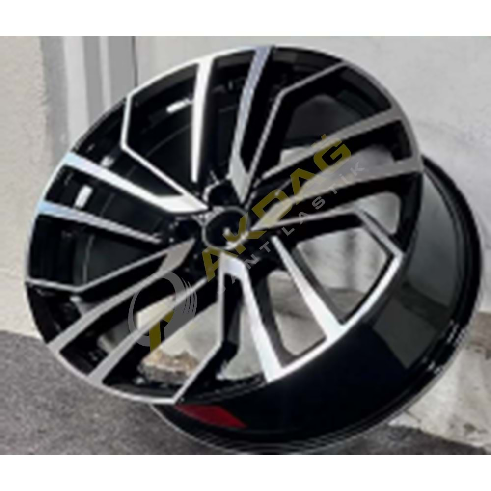 19X8.5 JANT R1W HP 3054 5X112 ET30-66,6 BLACK MACHINED