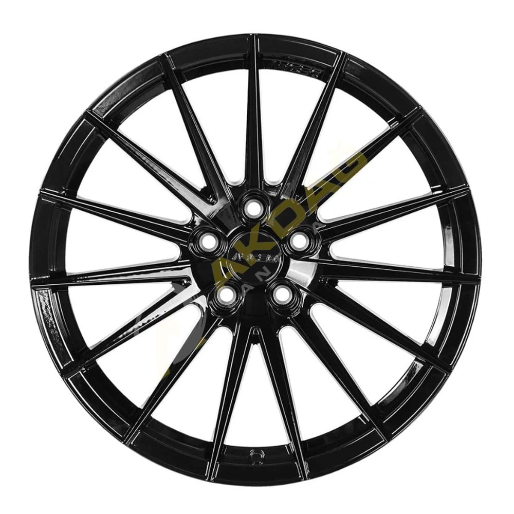 18X8 JANT ARC S 1013 5X112 ET35-73,1 GLOSSY BLACK LİSBON