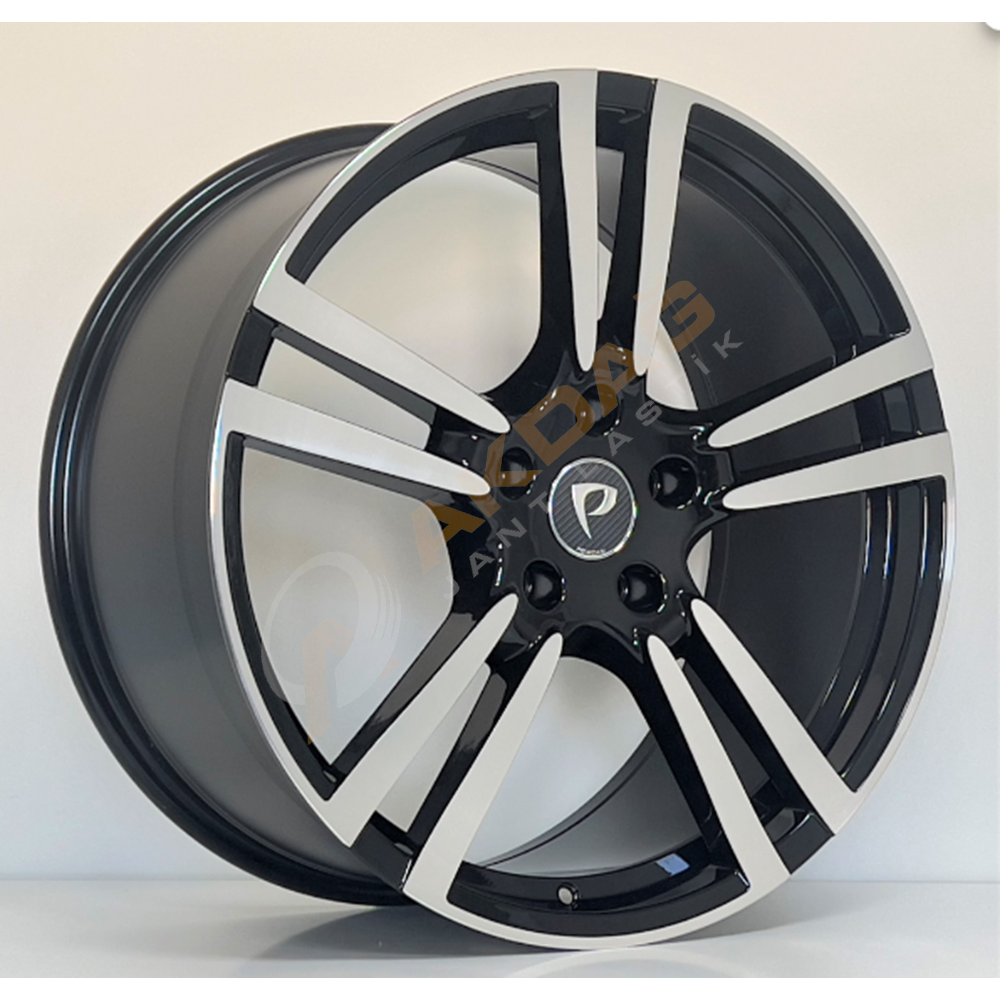21X10 JANT BK 480 5X130 ET60 71.6 BLACK MACHİNED