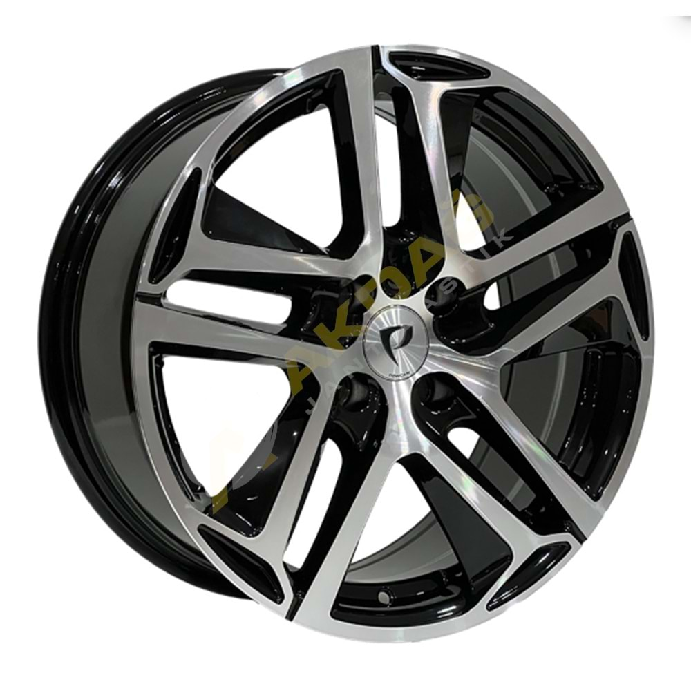 16X7.0 JANT BK 5516 4X108 ET28 65.1 BLACK MACHİNED