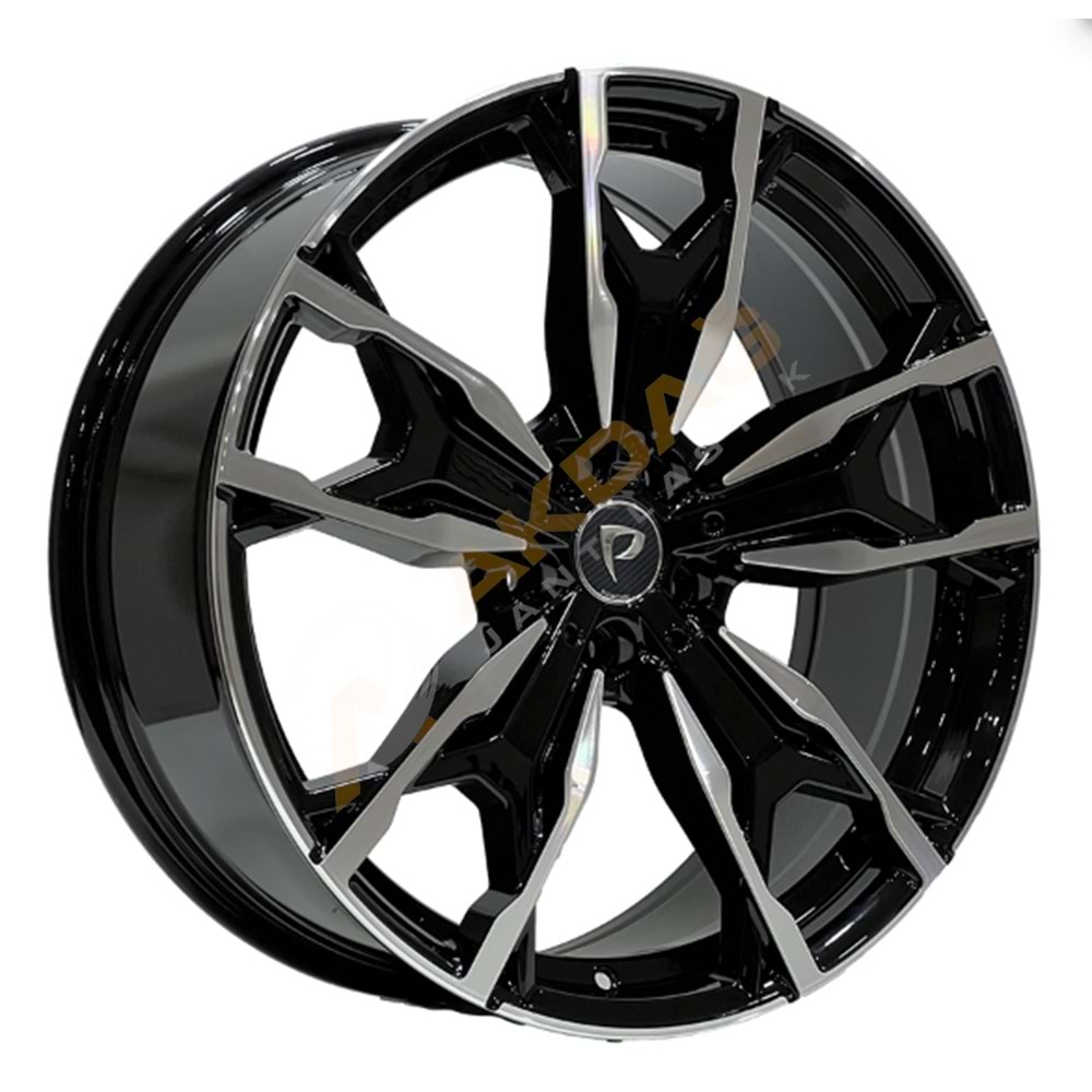 20X9,5 JANT BKY 0204 5X112 ET40-66,6 BLACK MACHINED