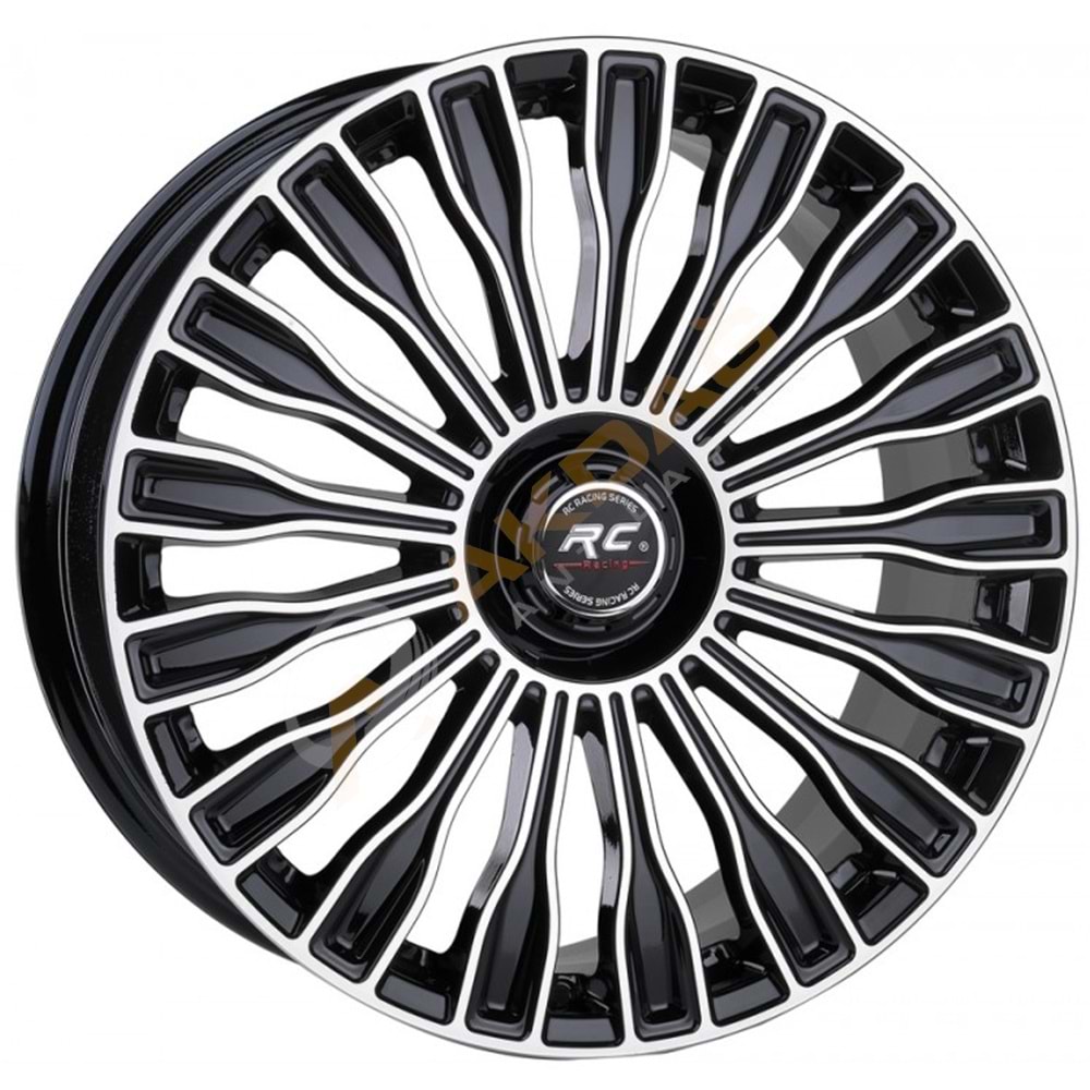 16x7 JANT TRUVA 464 5X112 ET35 66.6 BLACK DIAMOND