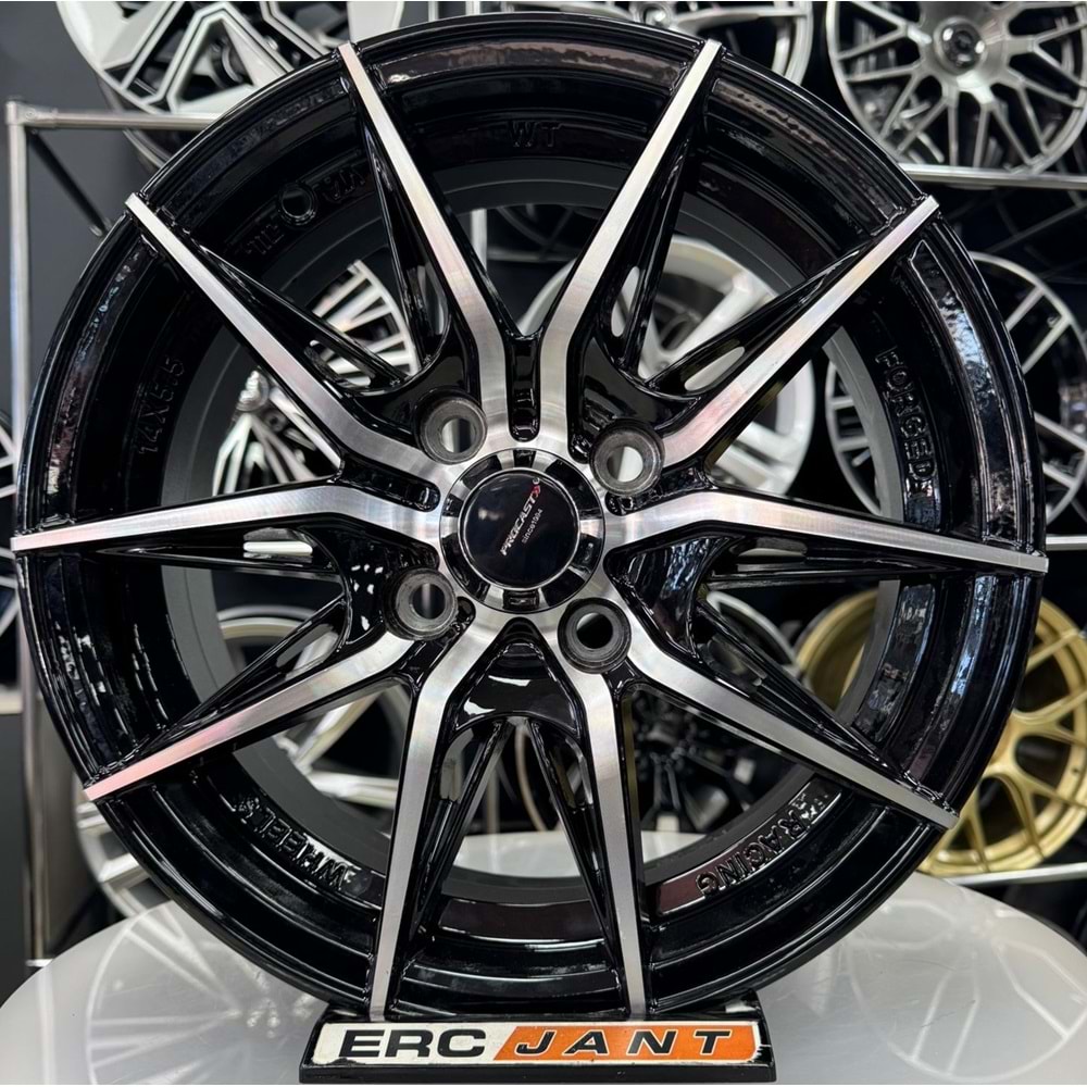 14X5,5 JANT PRO L 45483 4X100 ET35-73,1 BLACK DIAMOND