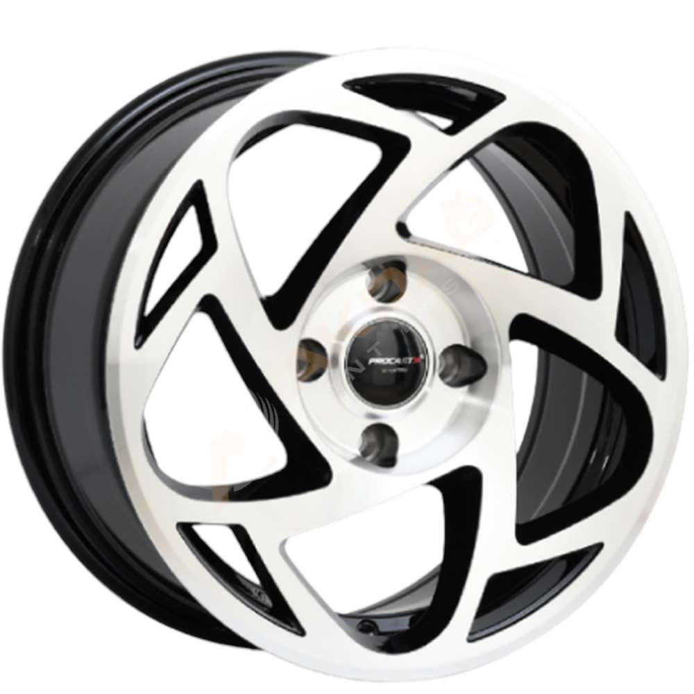 15X7,0 JANT PRO 2021 4X100 ET30 73,1 BLACK DİAMOND