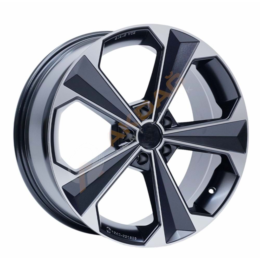 18X8,0 JANT FD 18062 5X112 ET38 72,6 BLACK DİAMOND