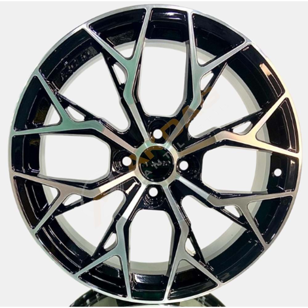 17X7,5 JANT ARC M01 4X108 ET25 65,1 BLACK DİAMOND