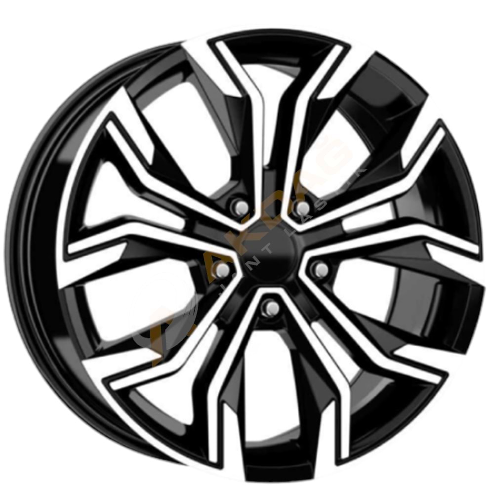 16X6.5 JANT EMR W 7618 4X100 ET35 67,1 BLACK DİAMOND