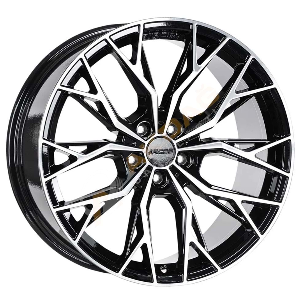 17X7,5 JANT ARC G692 5X115 ET35-70,2 BLACK DİAMOND ROMA