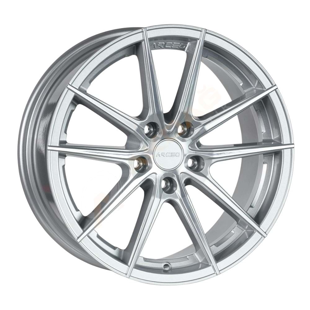 17X7,5 JANT ARC G708 5X98 ET35-58,1 SİLVER DİAMOND MONACO