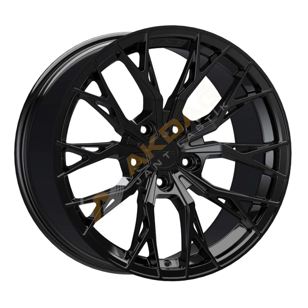 18X8,0 JANT ARC G6928 5X108 ET45 73,1 GLOSS BLACK ROMA