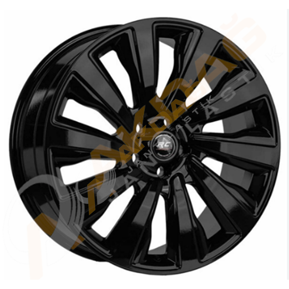 22X9.5 JANT TRUVA 371 5X108 ET45 63.4 BLACK