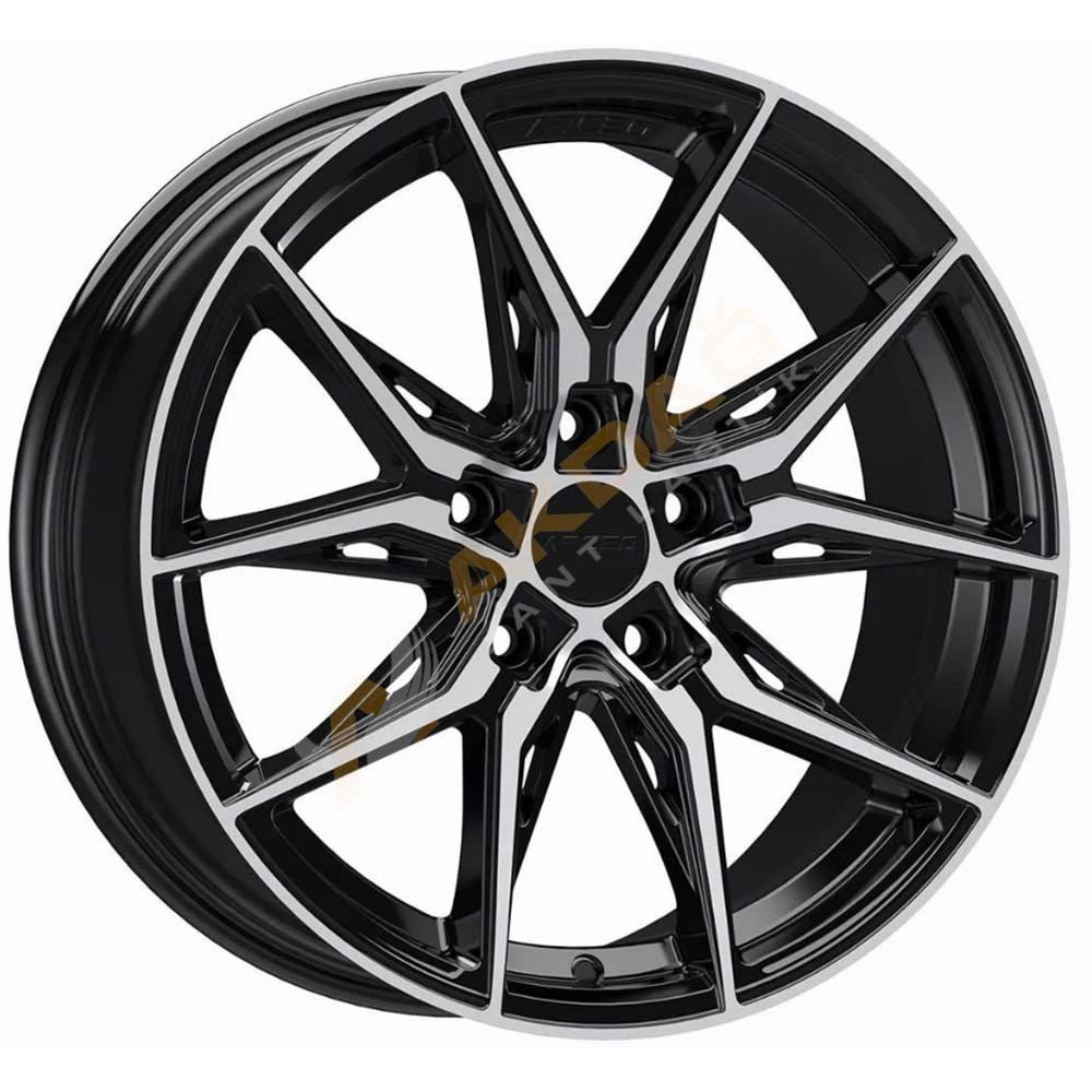 17X7,5 JANT ARC G693 5X115 ET35-70,2 BLACK DİAMOND MARSEİLLE