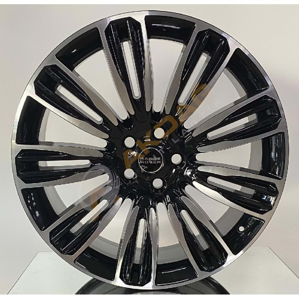 22X9,5 JANT TRUVA 159 5X108 ET45-63,4 BLACK DIAMOND