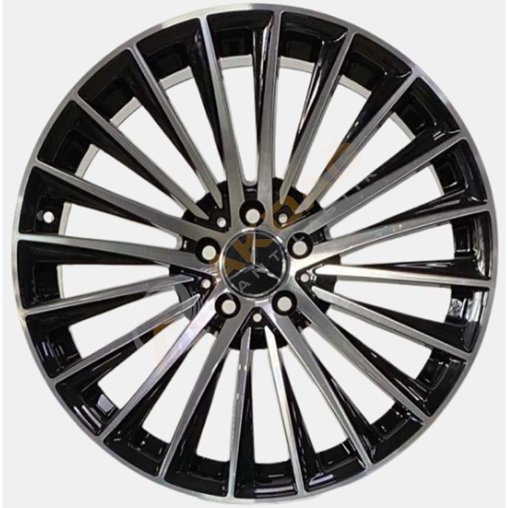 19X8 JANT DY 1989 5X112 ET43 66,6 BLACK DİAMOND