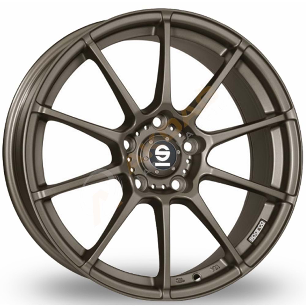 18X8,0 JANT SONİC 1042 5X120 ET33 72,6 MATT BRONZE SPARCO