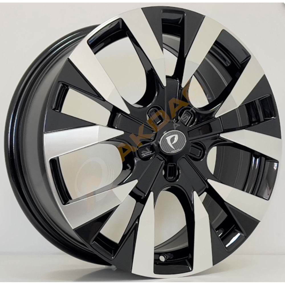 17X7,0 JANT BKY 1248 5X108 ET45 65,1 BLACK DİAMOND