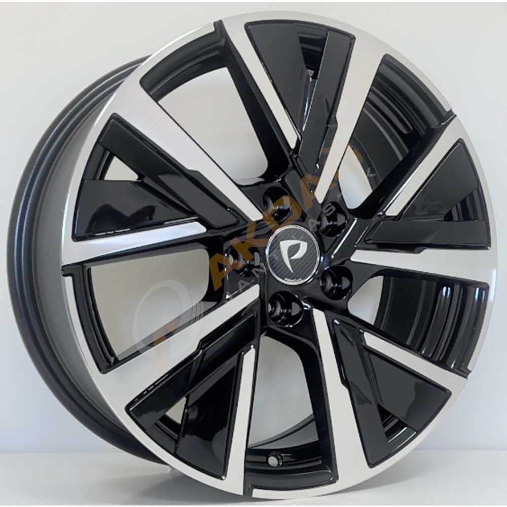 16X6,5 JANT BKY 5906 5X108 ET45 65,1 BLACK DİAMOND