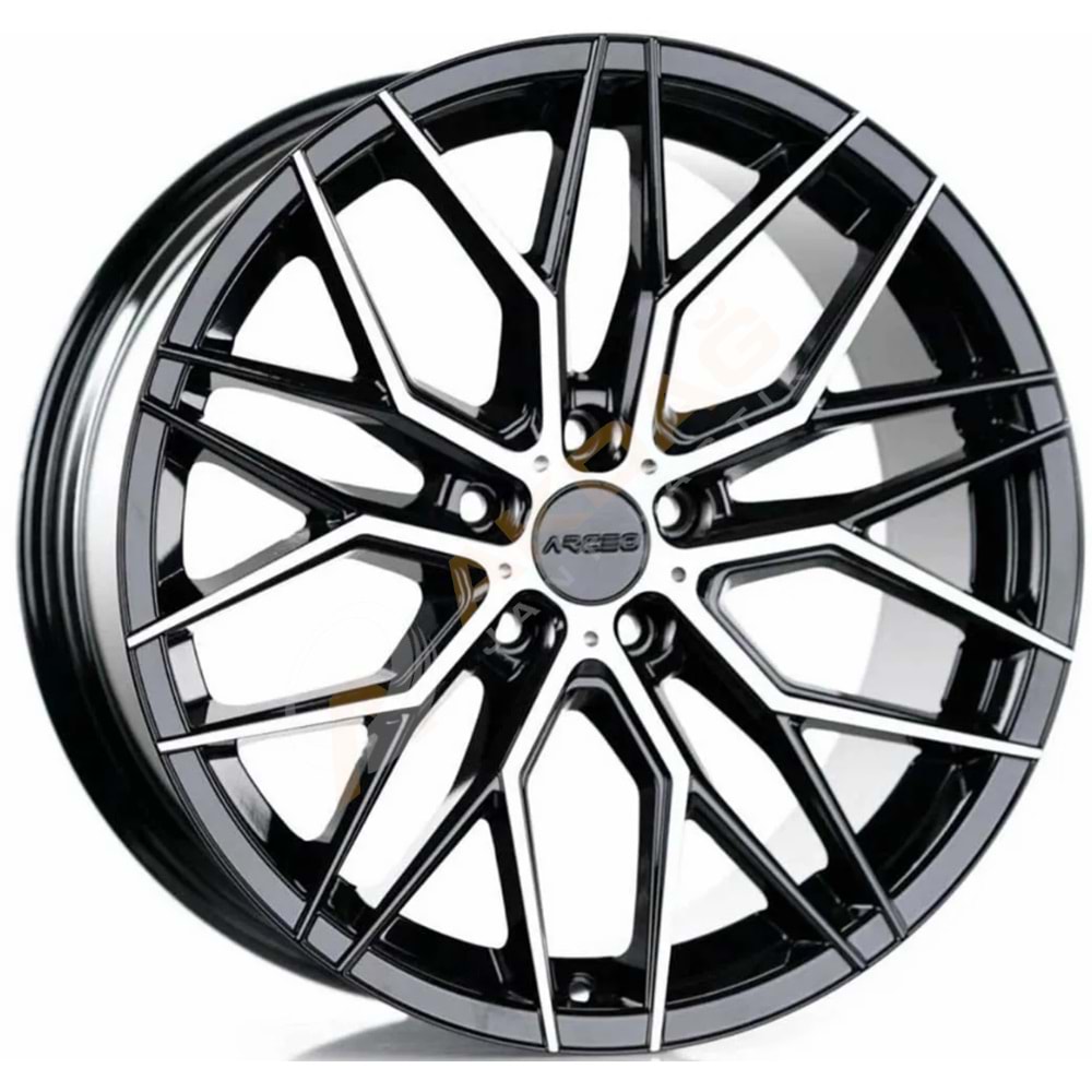 18X8 JANT ARC G6948 5X112 ET35 66,6 BLACK DİAMOND VALENCİA