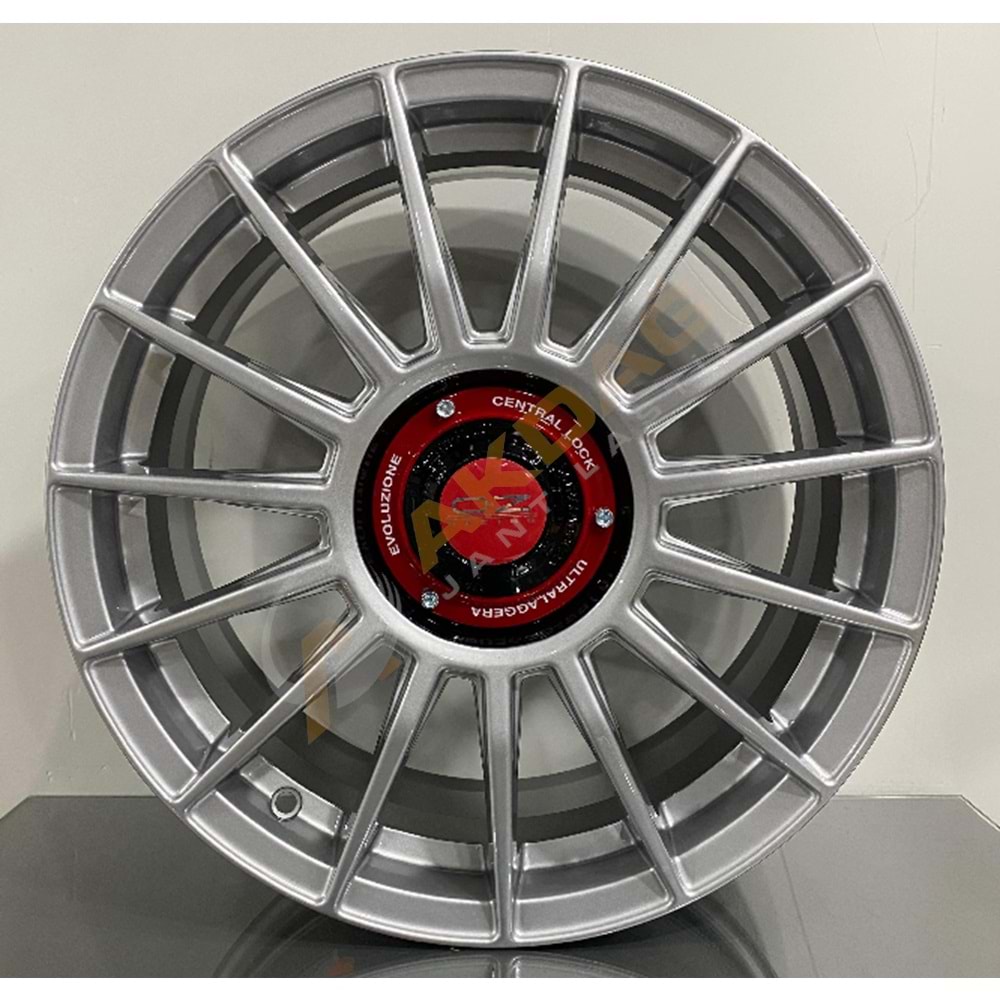 17X7,5 JANT R1A 384 4X100 ET35-67,1 SİLVER OZ