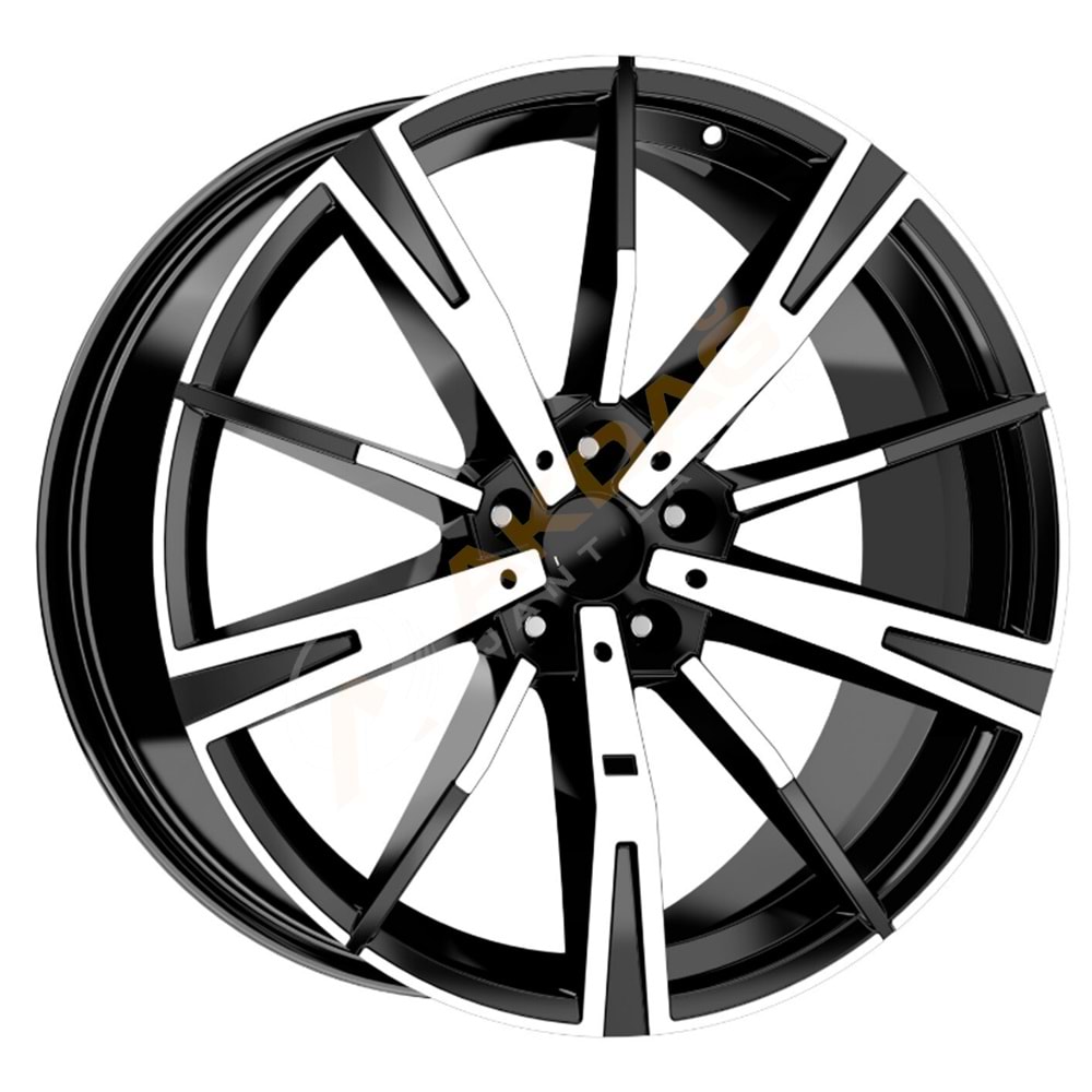 20X9.0 JANT DY 1740 5X112 ET28 66.6 BLACK DİAMOND