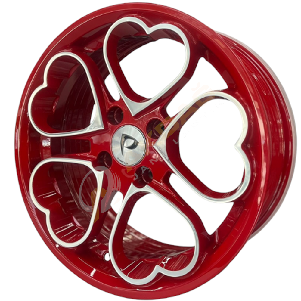15X6,5 JANT BK 3S1087 4X100 ET35 73,1 RED MACHINED