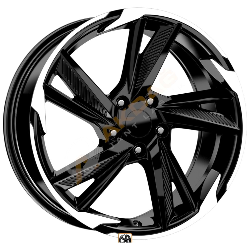 18X8,0 JANT DY 1208 5X108 ET45 67,1 BLACK DİAMOND