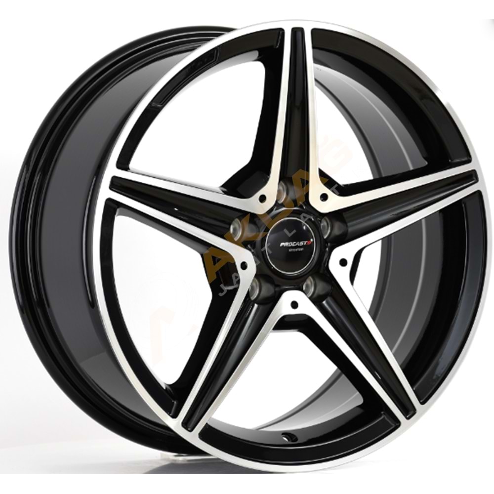 17X7,5 JANT PRO L75261 5X112 ET35 66,56 BLACK MACHİNED