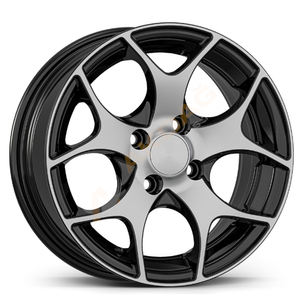 15X6,5 JANT FD 15019 4X100 ET38 67,1 BLACK DİAMOND