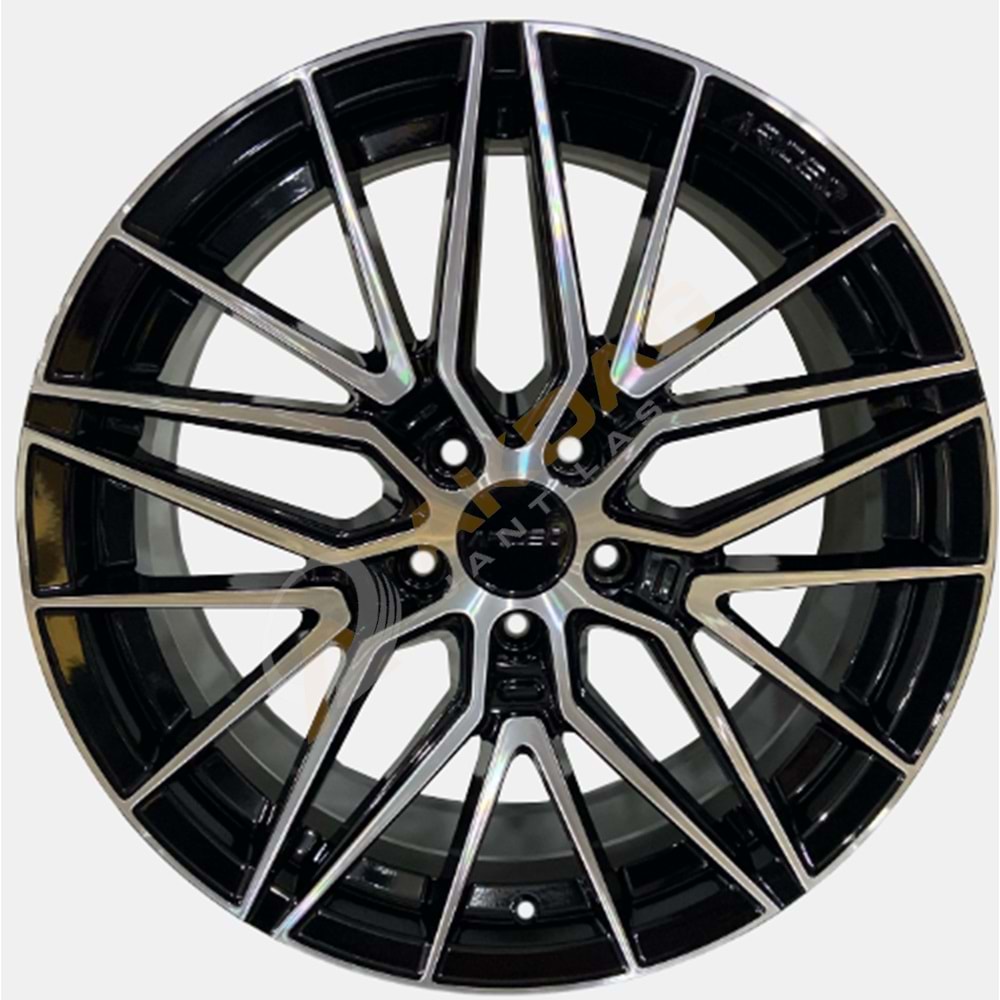 18X8 JANT ARC 18193 5X114,3 ET35-73,1 BLACK DIAMOND SEVİLLA