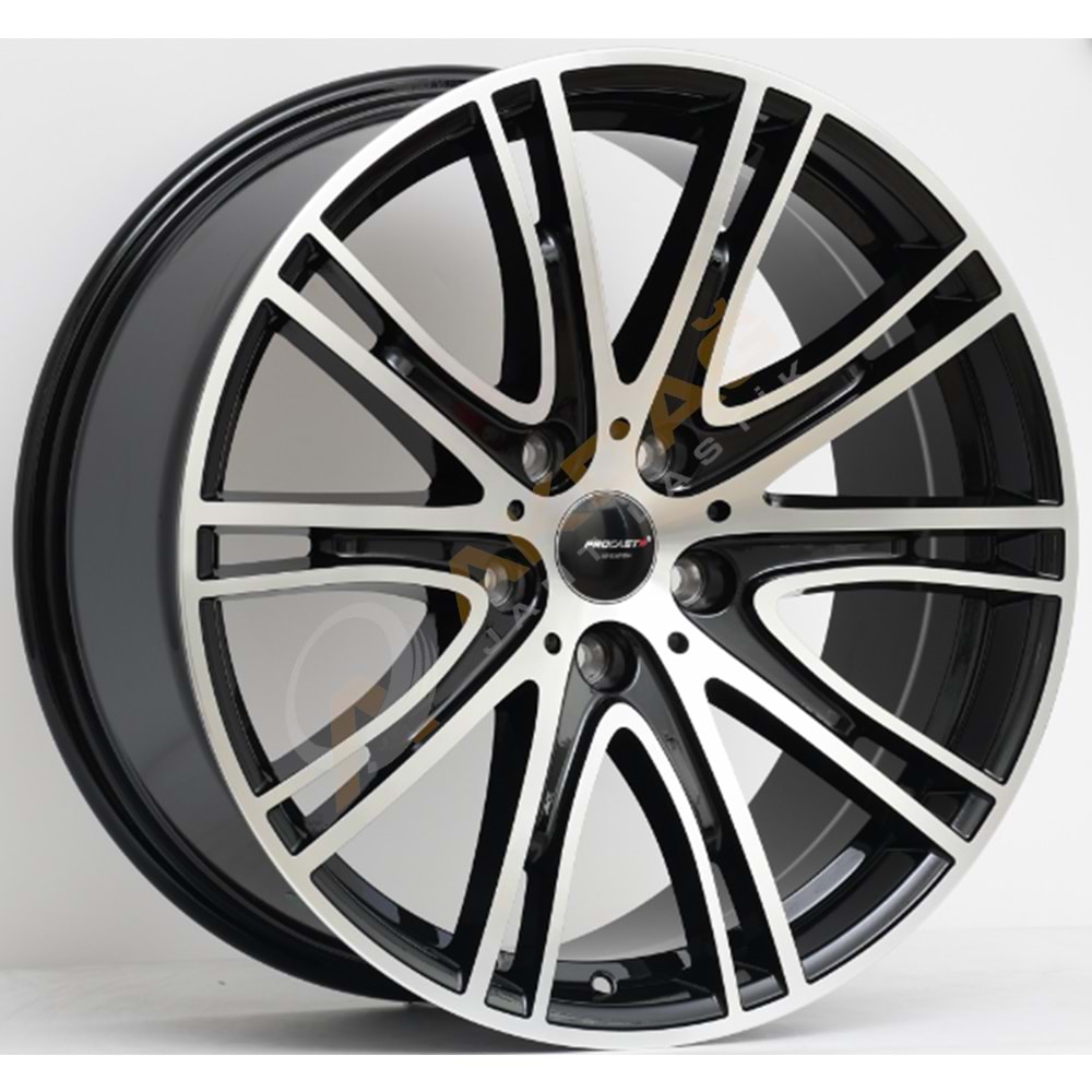 19X8,5 JANT PRO 2024 5X120 ET34 72,56 BLACK DİAMOND