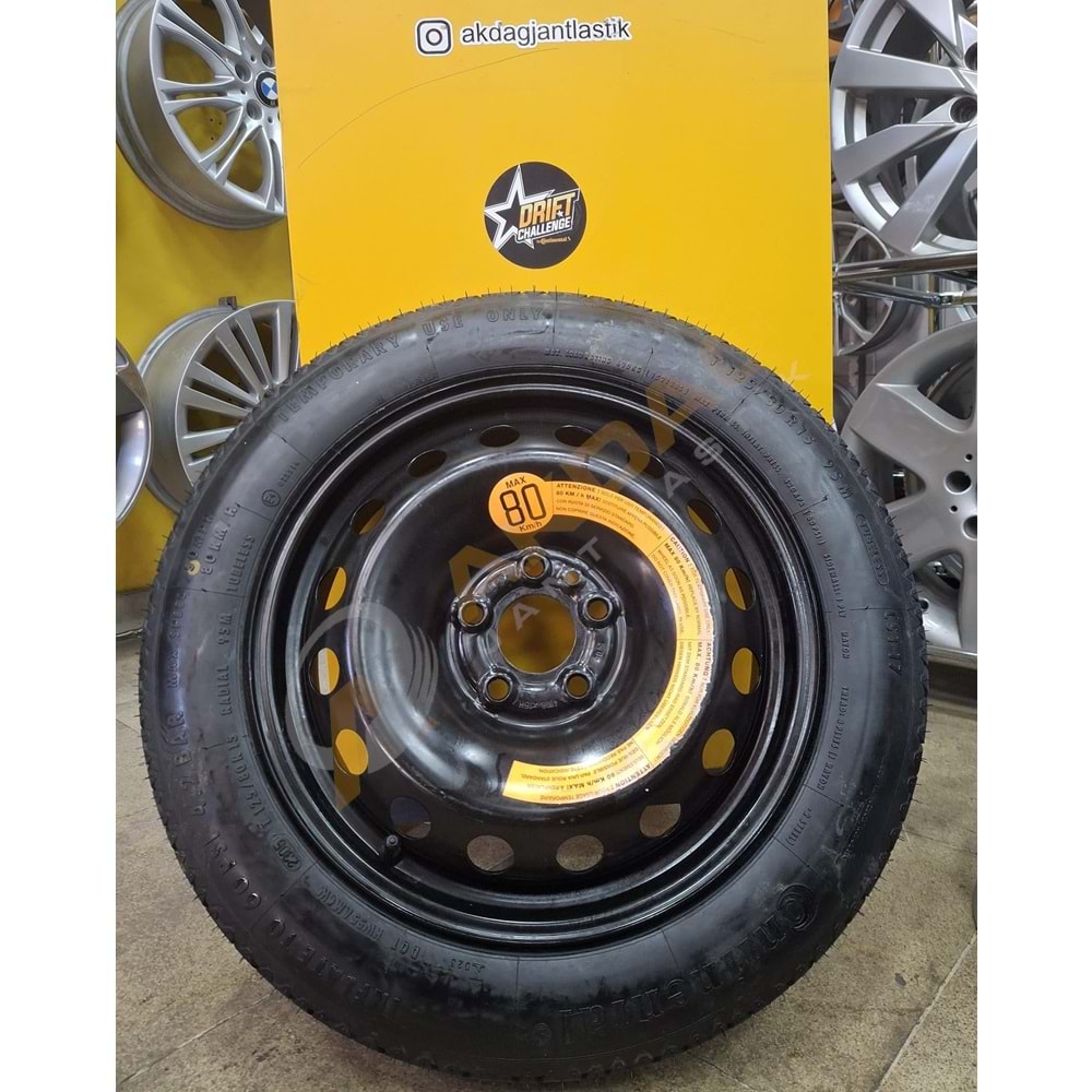 15 STEPNE JANT LASTİK 5X100