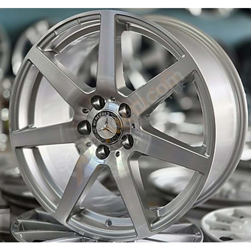 18X7,5 JANT R1A 1200 5X112 ET45 66,6 SİLVER DİAMOND