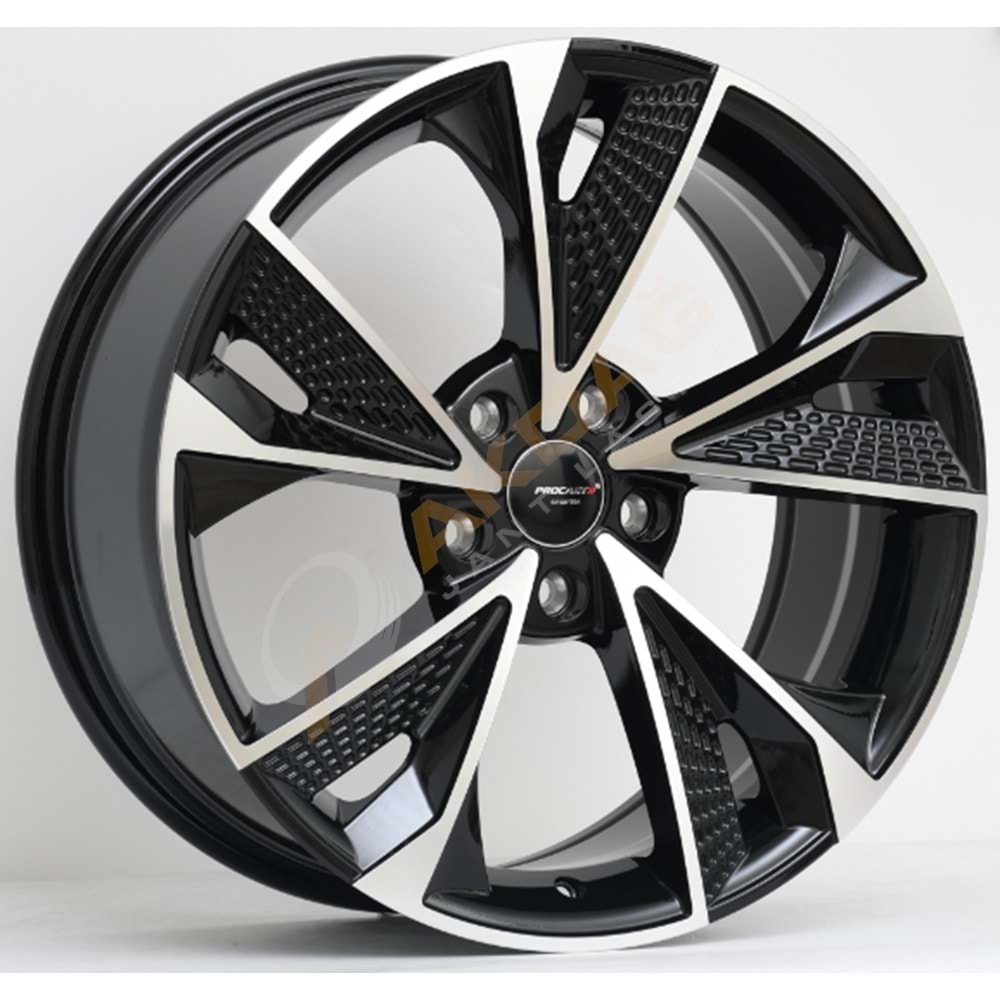 18X8 JANT PRO L85492 5X112 ET38 66,45 BLACK DİAMOND