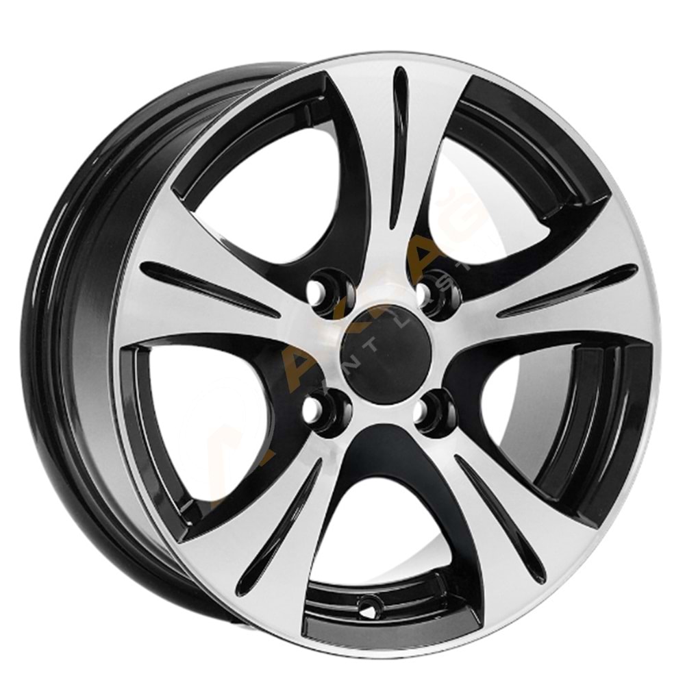 13X5,5 JANT FD 13047 4X100 ET28 67,1 BLACK DİAMOND