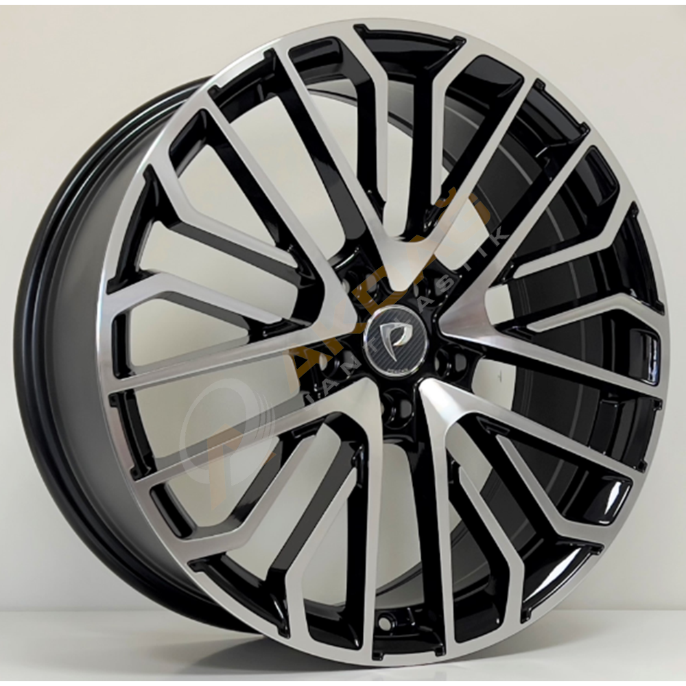 19X8 JANT BK 3S1261 5X112 ET45-66,45 BLACK DIAMOND