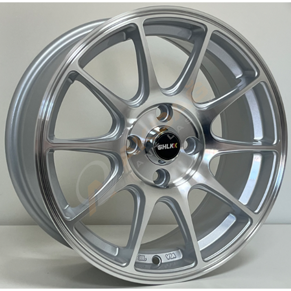 14X6 JANT SLK 2070 4X100 ET35 73,1 SİLVER MACHİNED