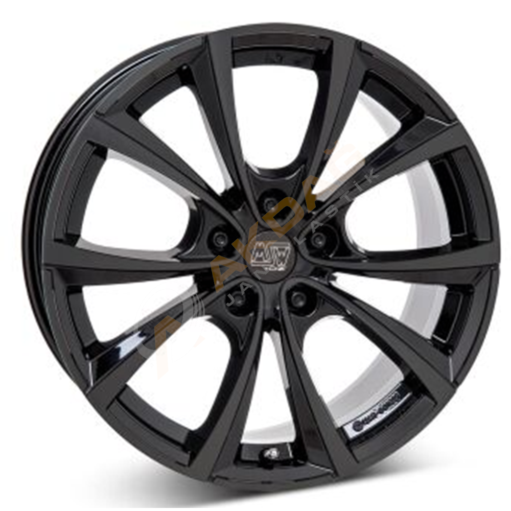 19X9.5 JANT MSW 27T 5X114,3 ET45 64.1 PİANO BLACK