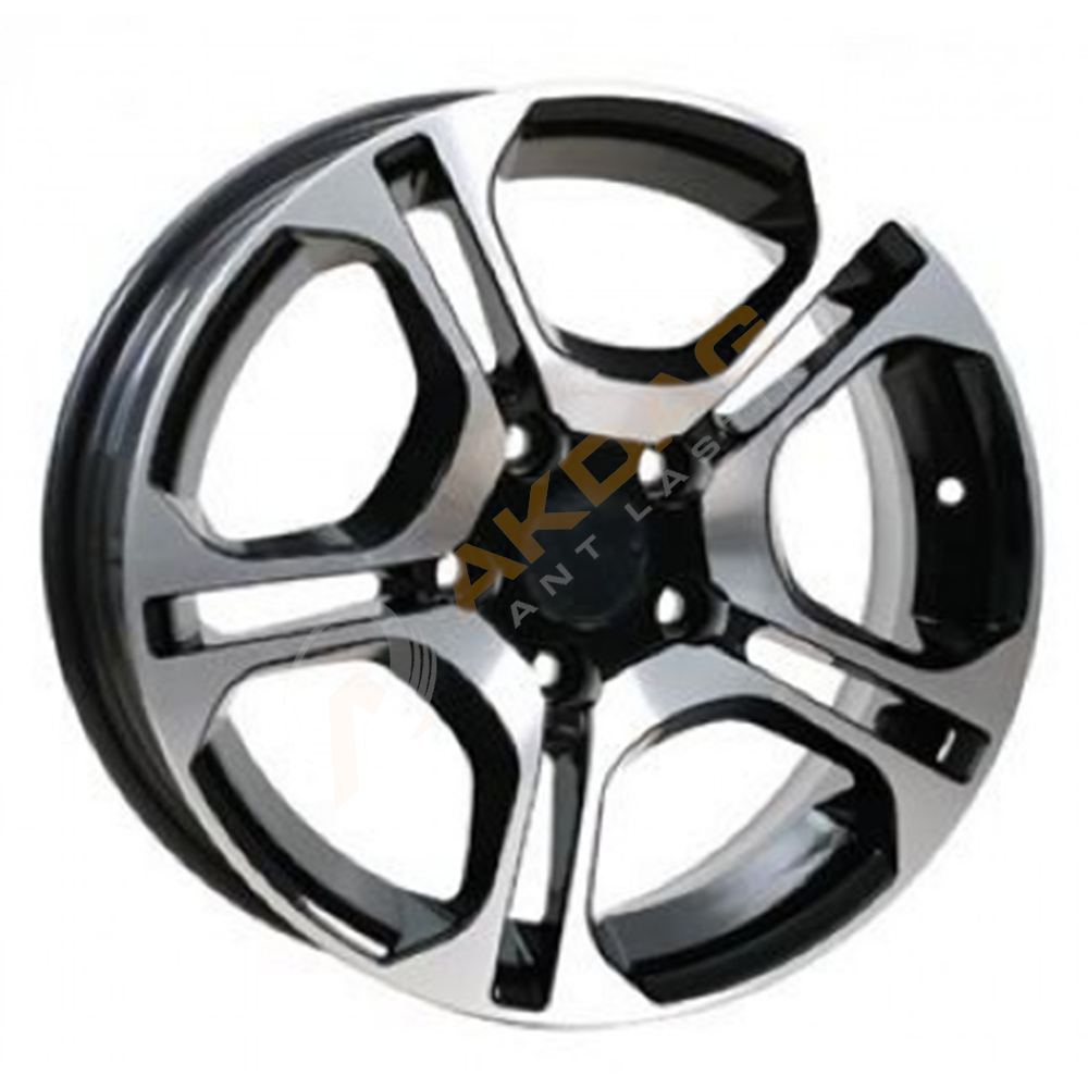 16X6.5 JANT S 7651 4X100 ET35 60.1 BLACK DİAMOND