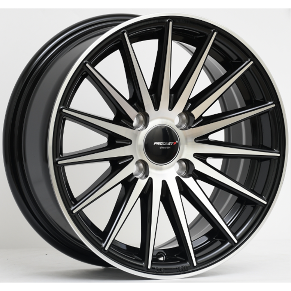 13X5.5 JANT PRO 3041 4X100 ET25-67,1 BLACK DİAMOND