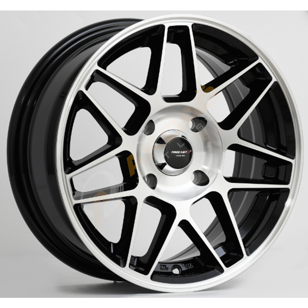 14X6 JANT PRO WL192 4X108 ET30-73,1 BLACK MACHİNED
