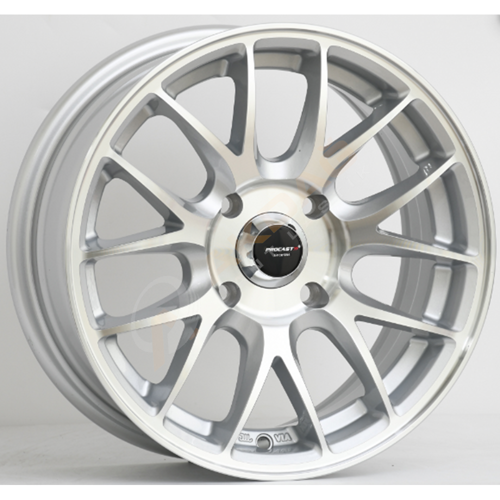 14X6 JANT PRO WL197 4X108 ET30-73,1 SİLVER MACHİNED