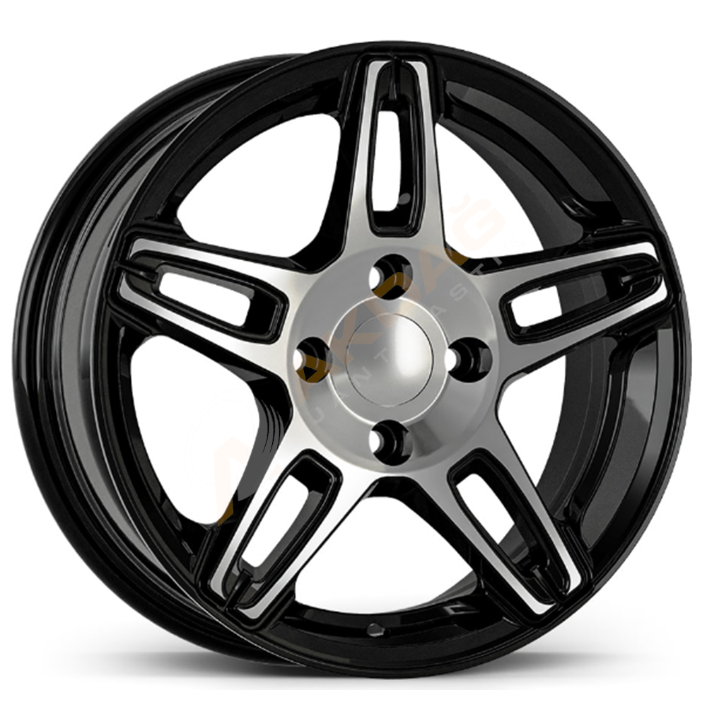 15X6,0 JANT FD 15281 4X100 ET35-67,1 GLOSS BLACK DİAMOND