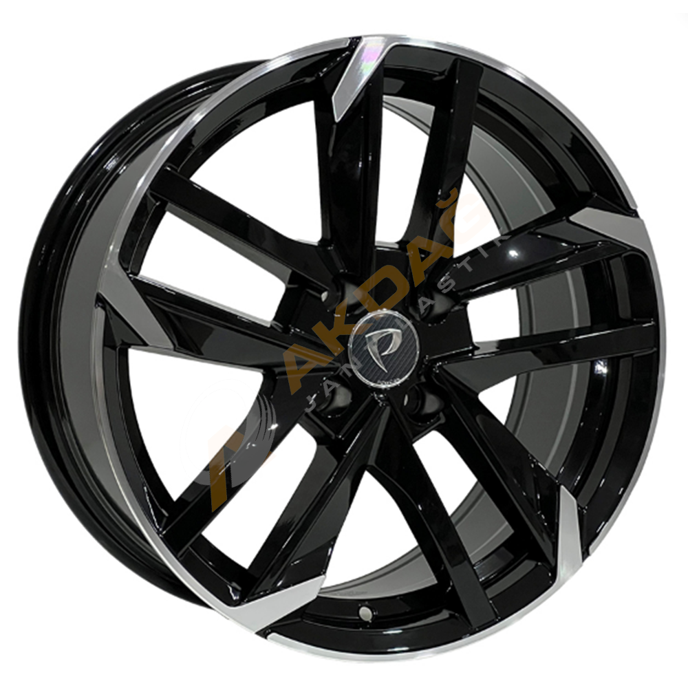 17X7.5 JANT BK 5788 4X108 ET28 65.1 BLACK MACHİNED