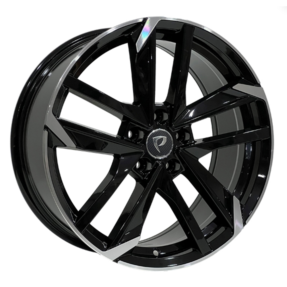 17X7.5 JANT BK 5788 5X108 ET40 65.1 BLACK MACHİNED