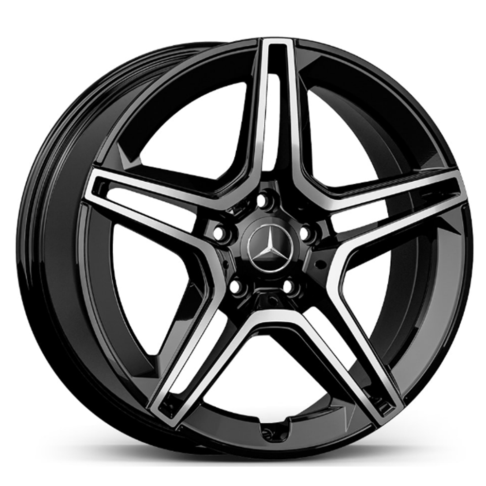 17X7,5 JANT FD 17273 5X112 ET42 66,6 BLACK DİAMOND