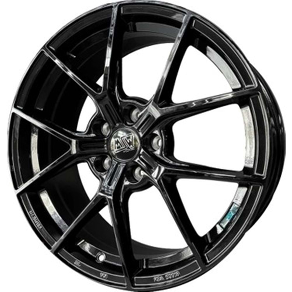 18X8,0 JANT MSW P1 18L5 5X112 ET48 73,1 GLOSS BLACK