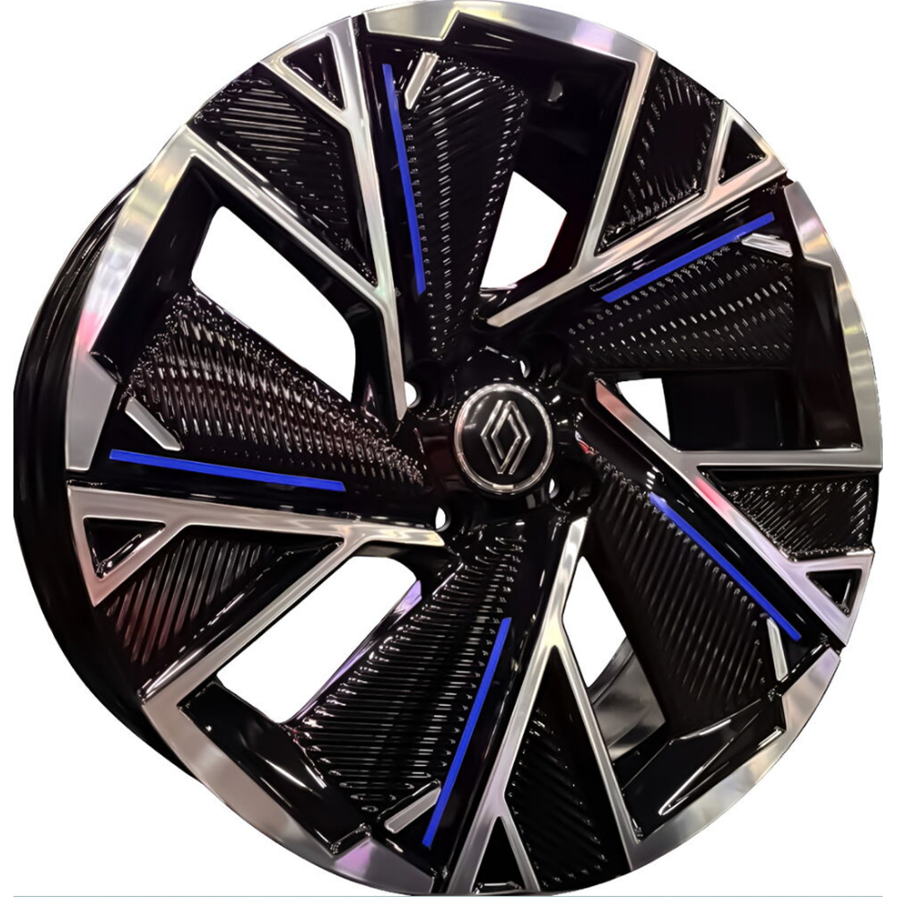 17X7,0 JANT BKY 1403 4X100 ET37 60,1 BLACK DİAMOND BLUE