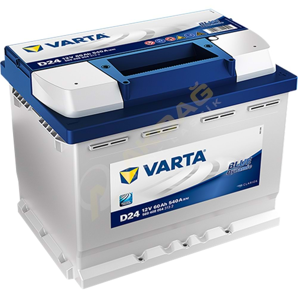 12V 40Ah Varta Akü Blue Dynamic A15 Japon Ters İnce Kutup