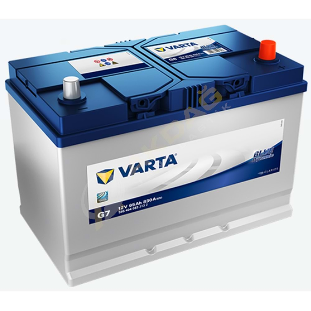 12V 95Ah Varta Akü Blue Promotive G7